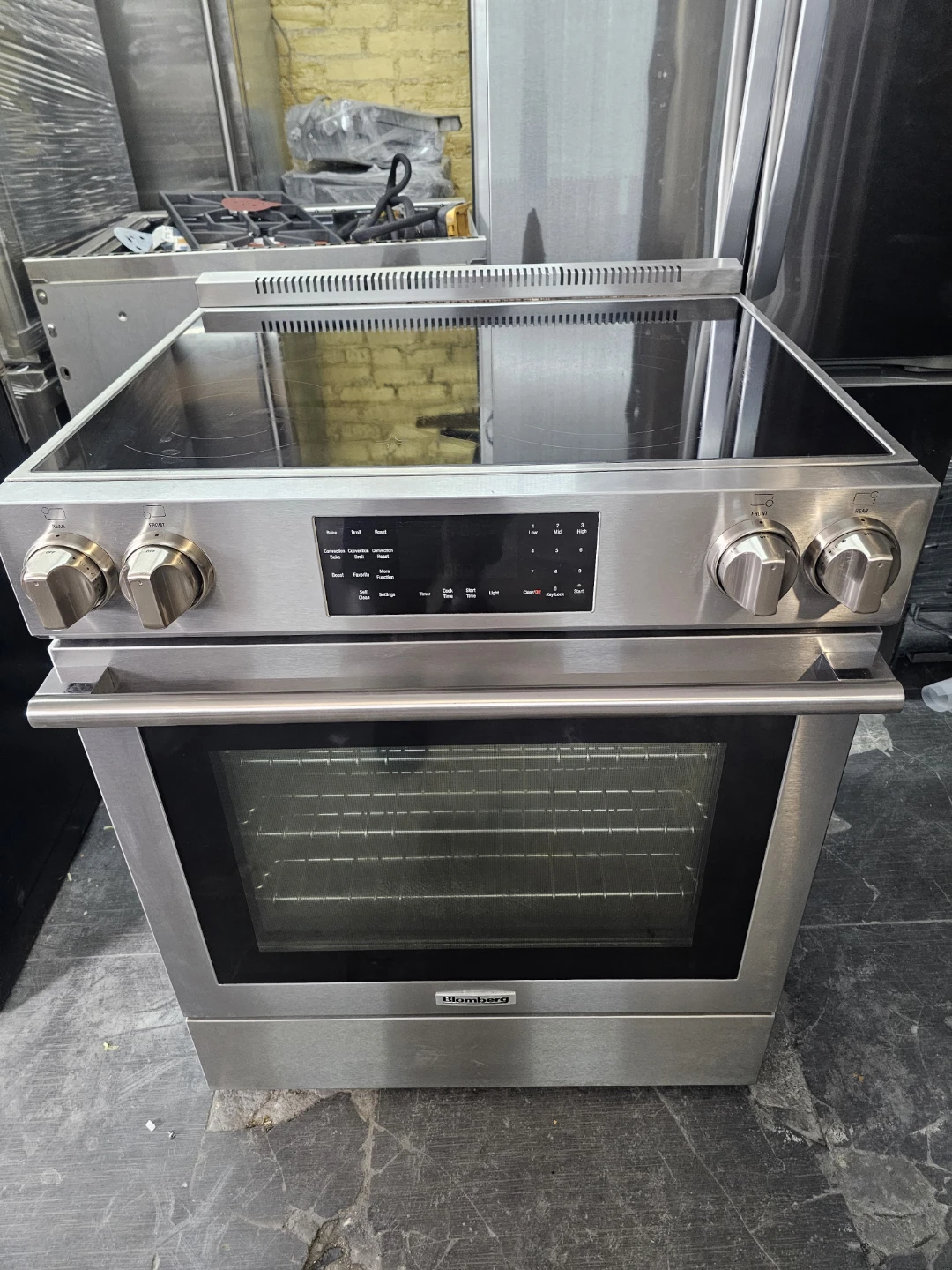 Blomberg 30in Stainless Steel Electric Range