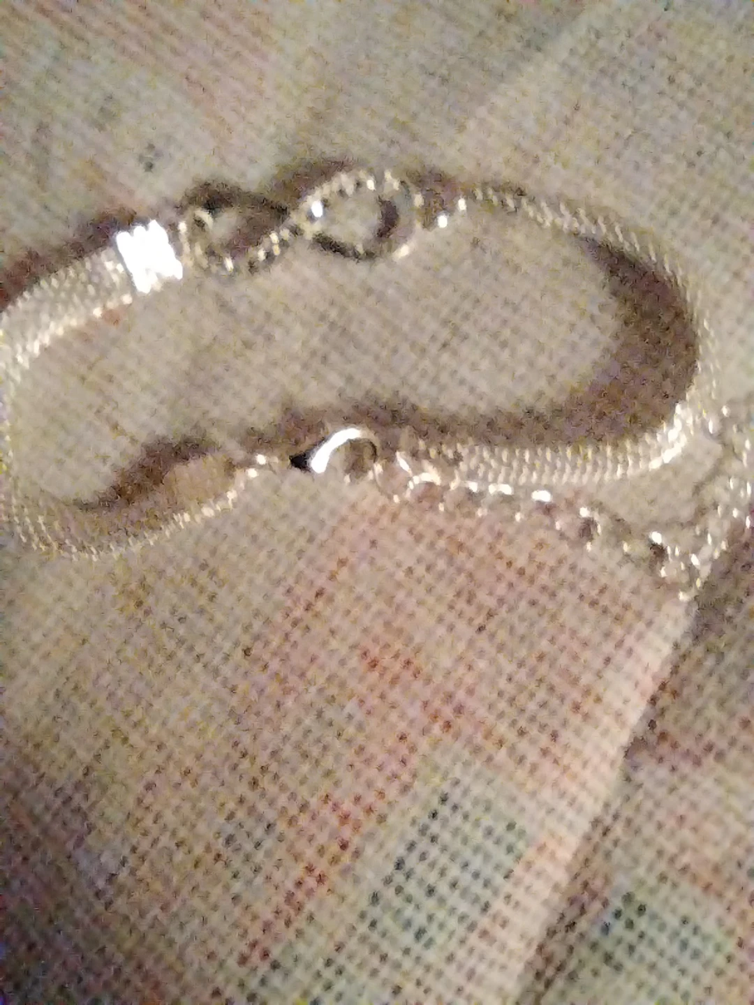 Silver-Tone Butterfly Charm Mesh Bracelet - photo 3