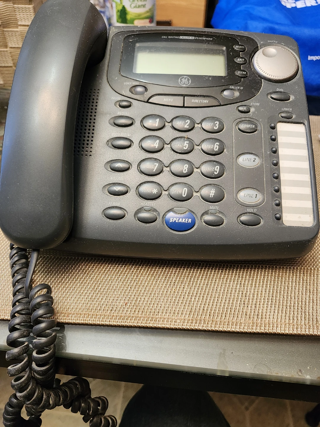 GE Two-Line Speakerphone 29460