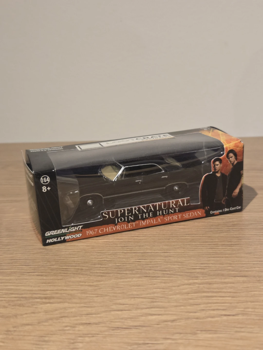 Loot Crate Supernatural 1967 Chevrolet Impala 1:64 Die Cast Car - photo 2