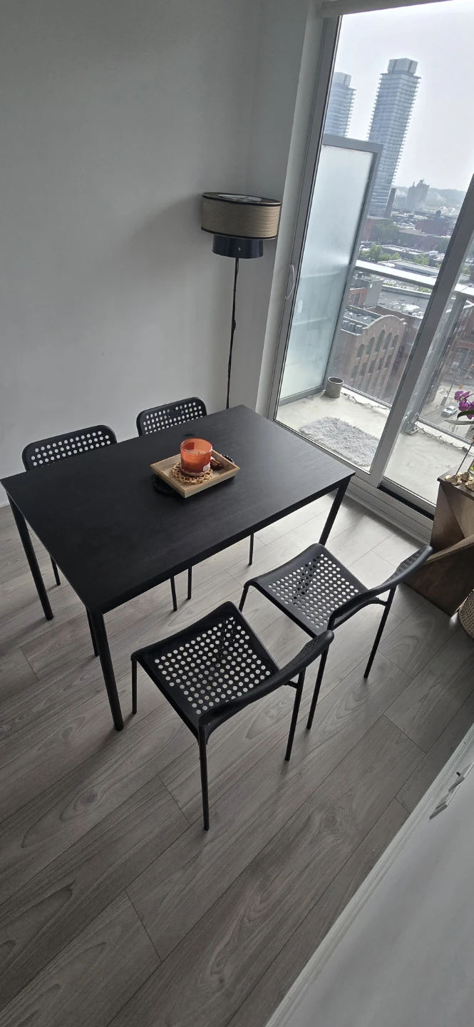 IKEA SANDSBERG Table and 4 Chairs - photo 2