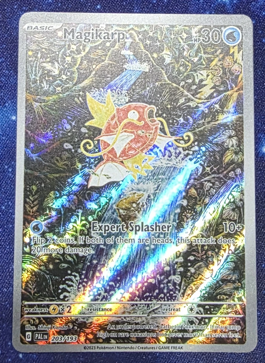 Pokemon Magikarp 203/193 Illustration Rare Card