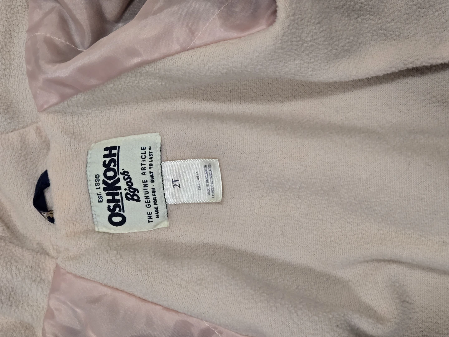 girls 2t fall  jacket $10 - photo 2