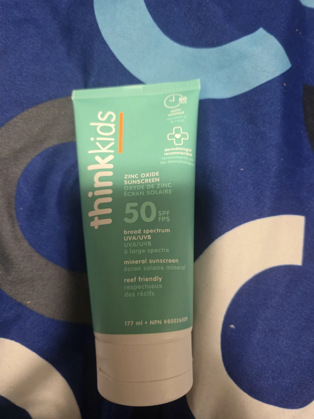 Thinkkids Zinc Oxide Sunscreen SPF 50