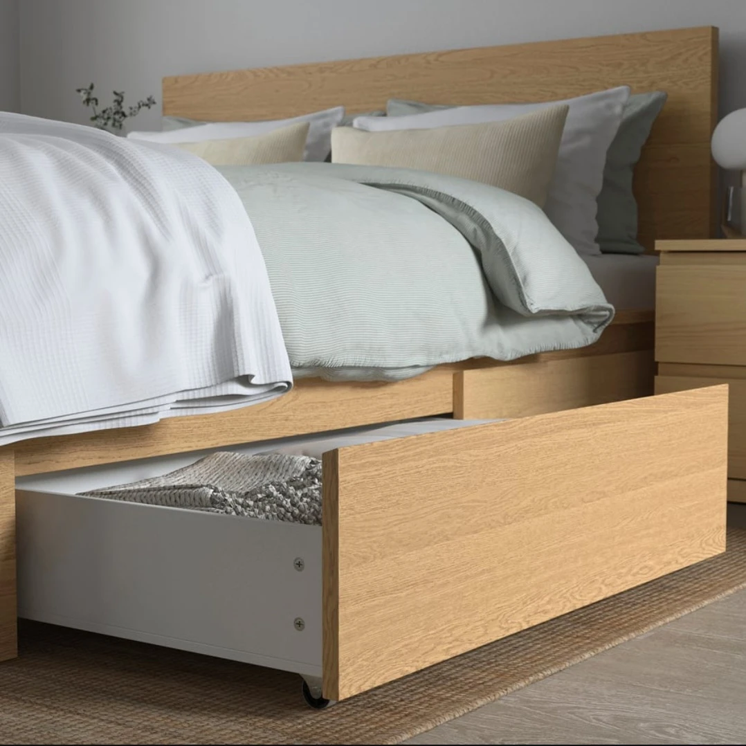 IKEA MALM Bed Frame with Storage - photo 4
