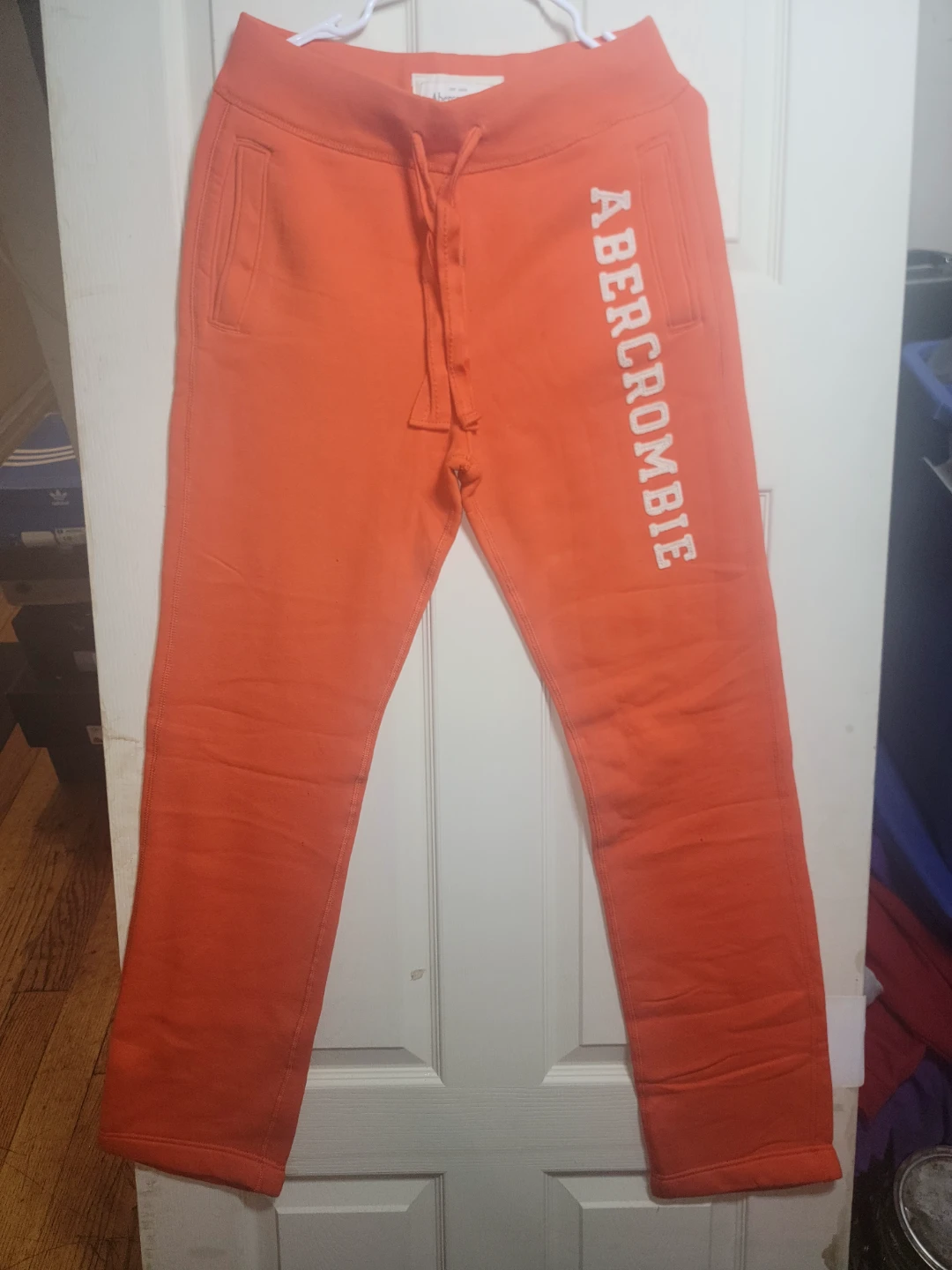 Abercrombie Orange Sweatpants