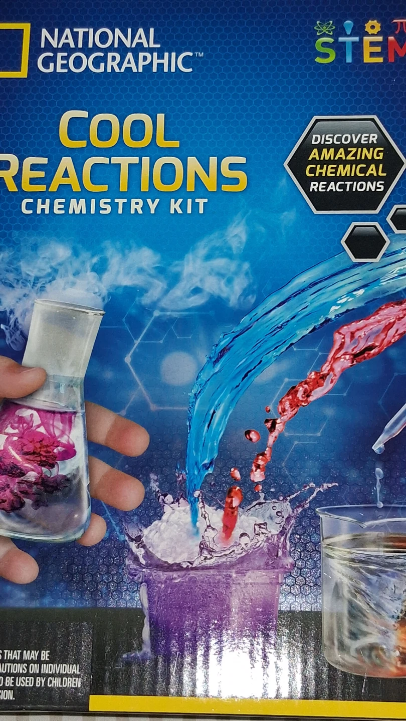 National Geographic Cool Reactions Chemistry Kit