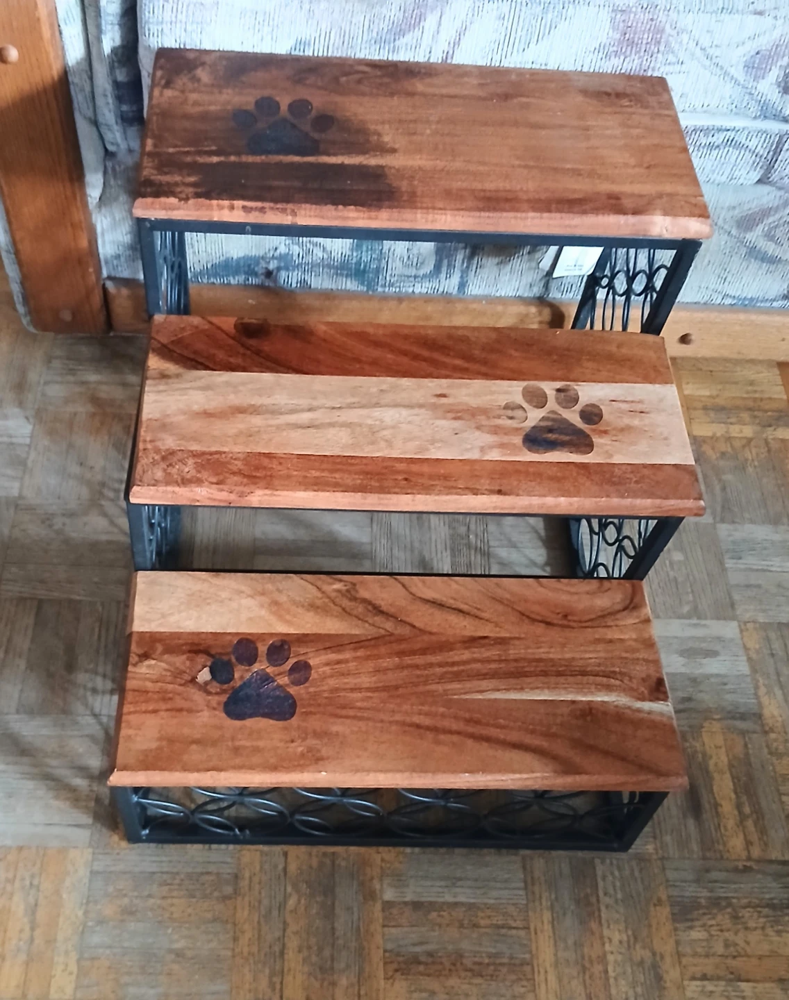 Handcrafted Wooden Pet Stairs - photo 2