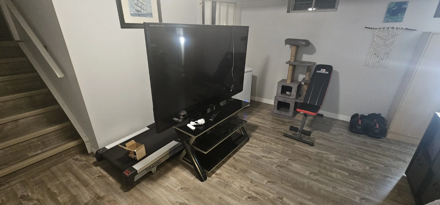 70 Inch TV with stand and Google Chromecast - photo 3