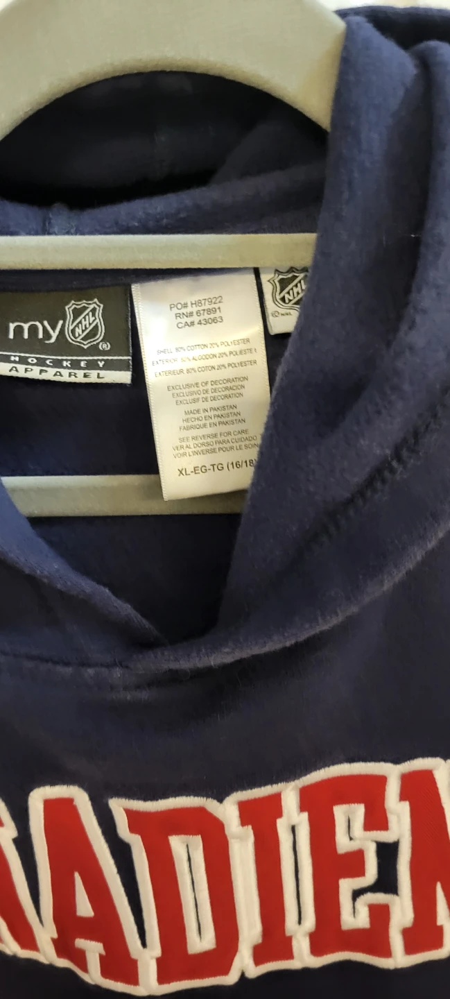 Montreal Canadiens NHL Hoodie Navy Blue - photo 2