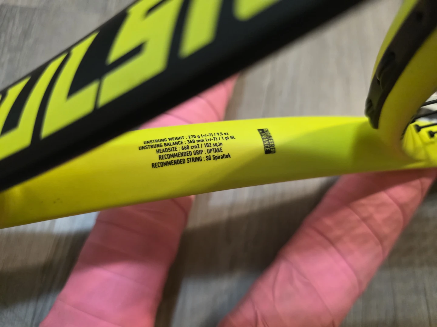 Set of 4 Tennis Rackets - photo 5