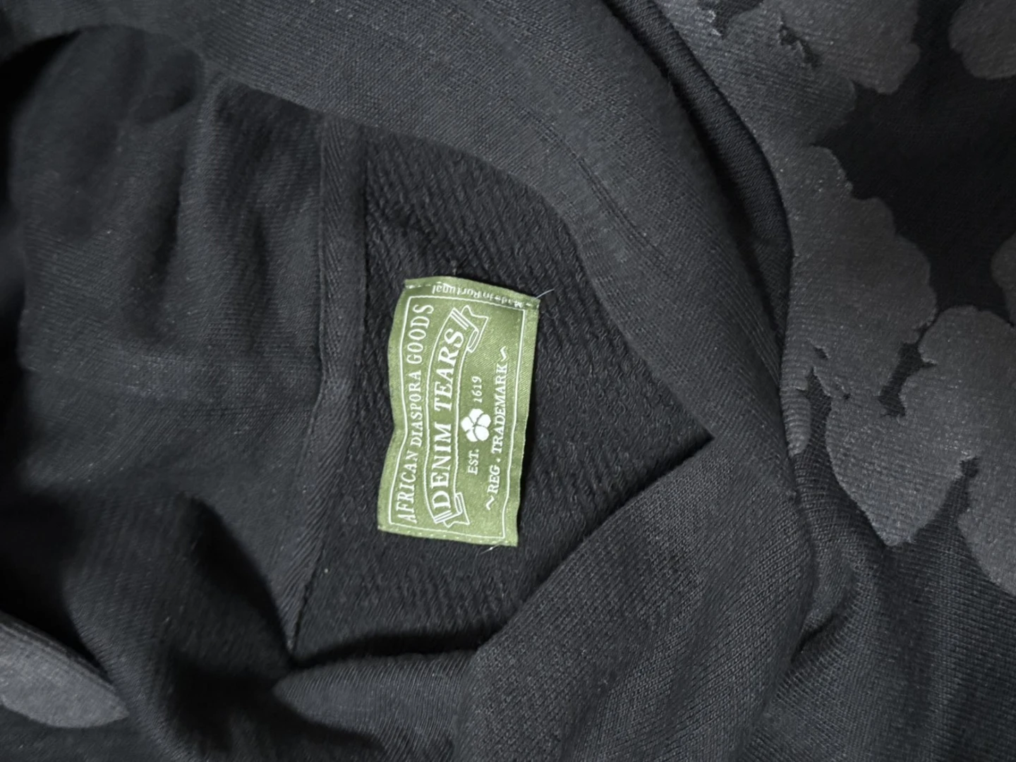 Denim Tears Cotton Wreath Hoodie - photo 3