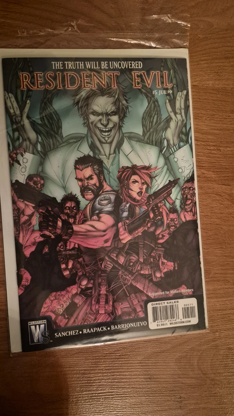 Resident Evil #5 Wildstorm Comic Book