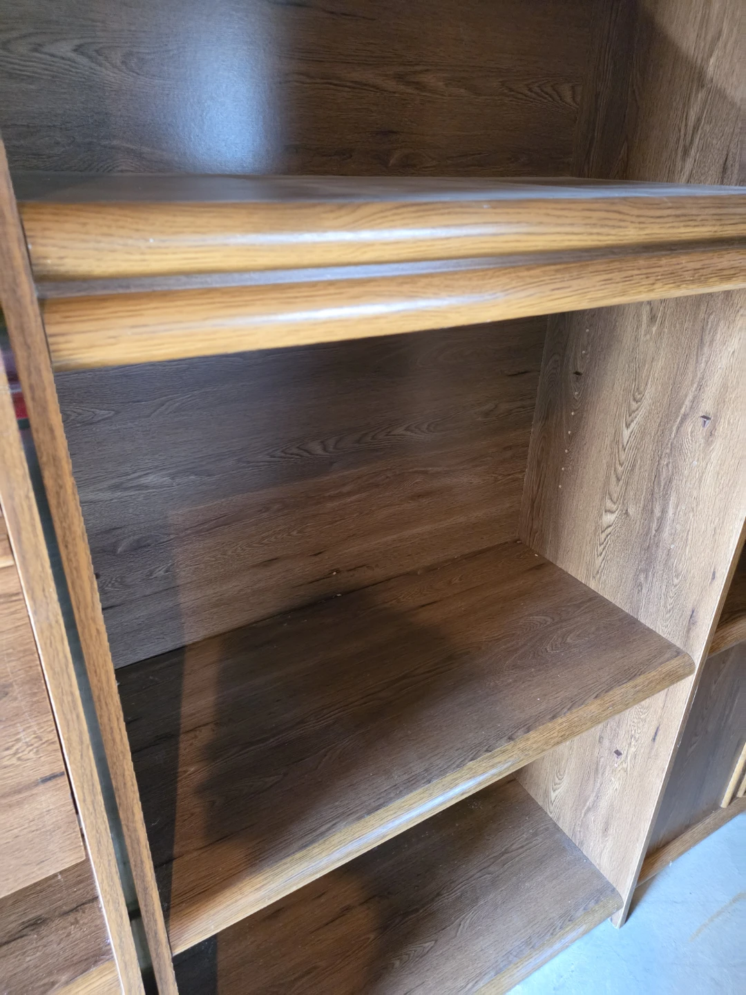 Three-piece Wooden Wall Unit