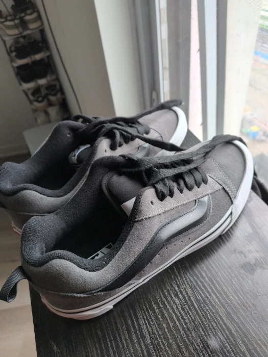 Vans Grey Suede Skate Shoes - photo 3