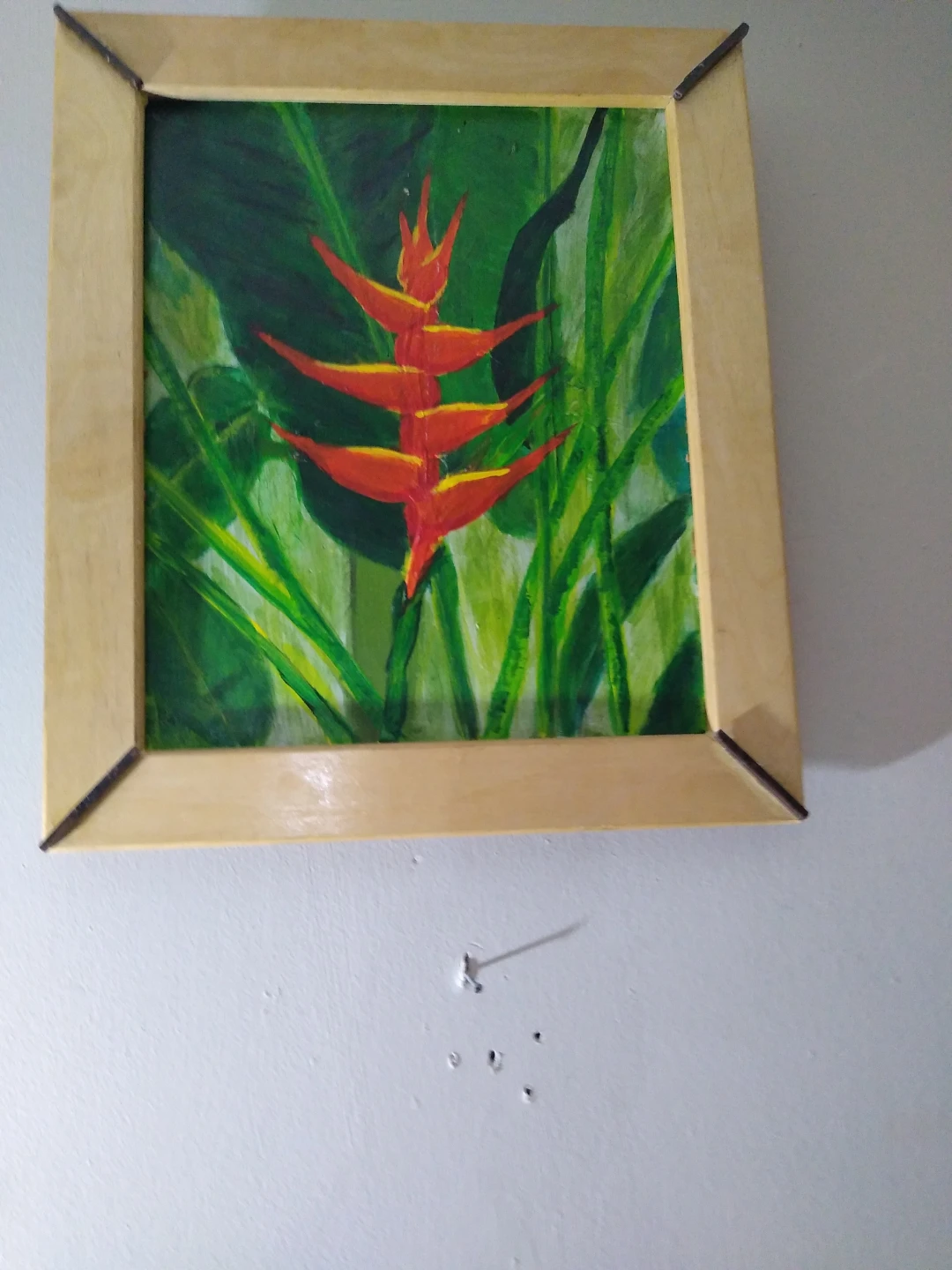Original one of a kind heliconia and anthurium - photo 3