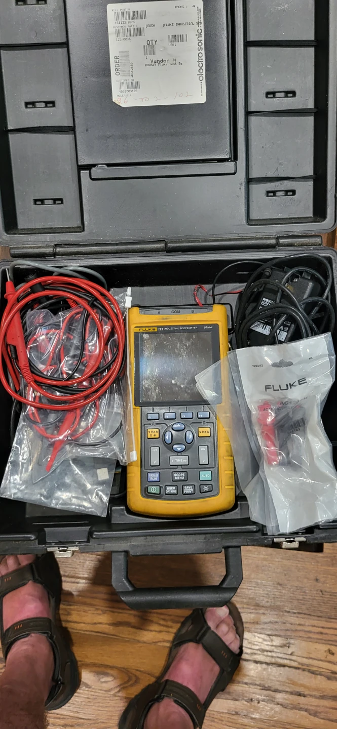 Fluke 123 Industrial ScopeMeter