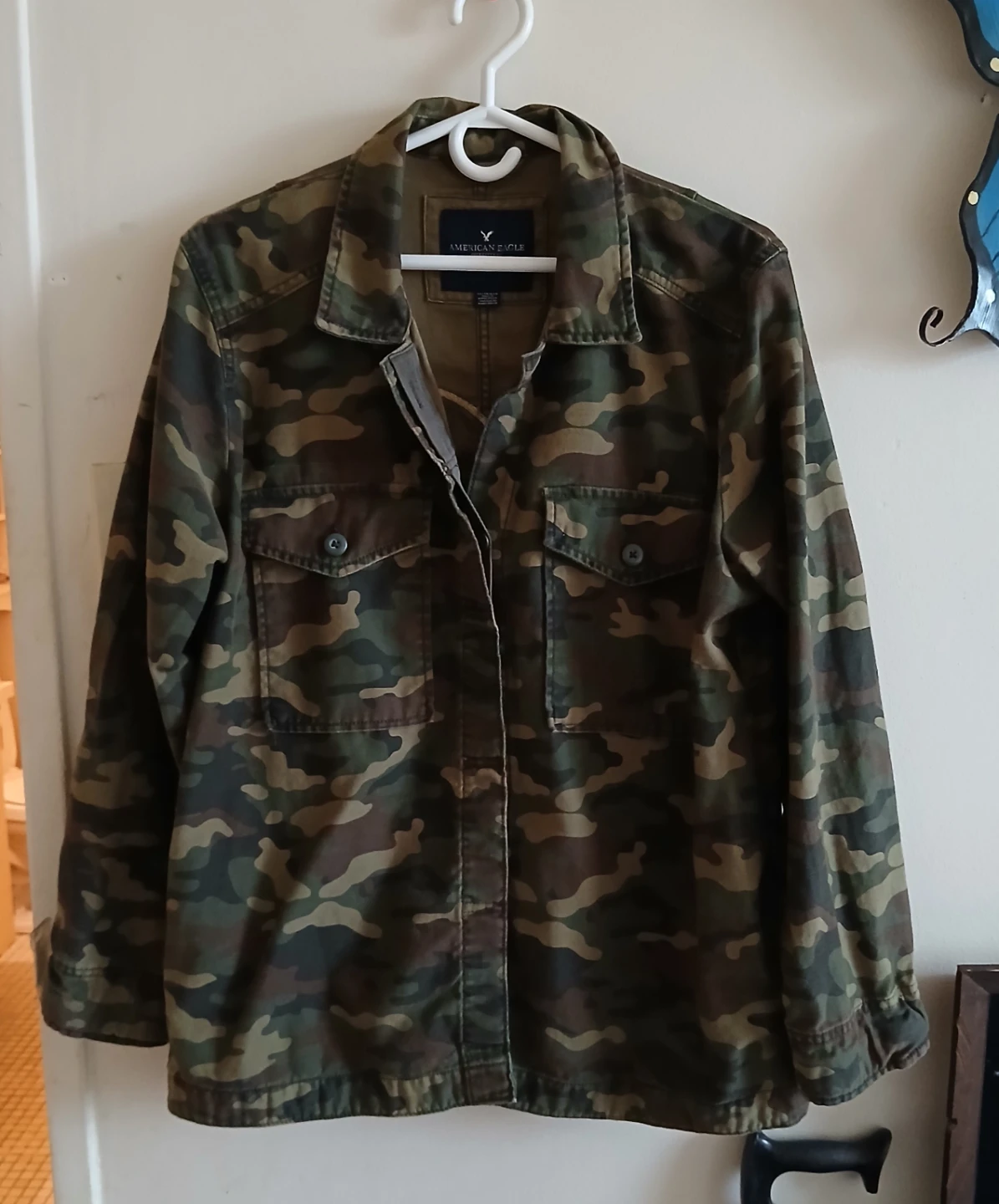 American Eagle Camo Utility Jacket