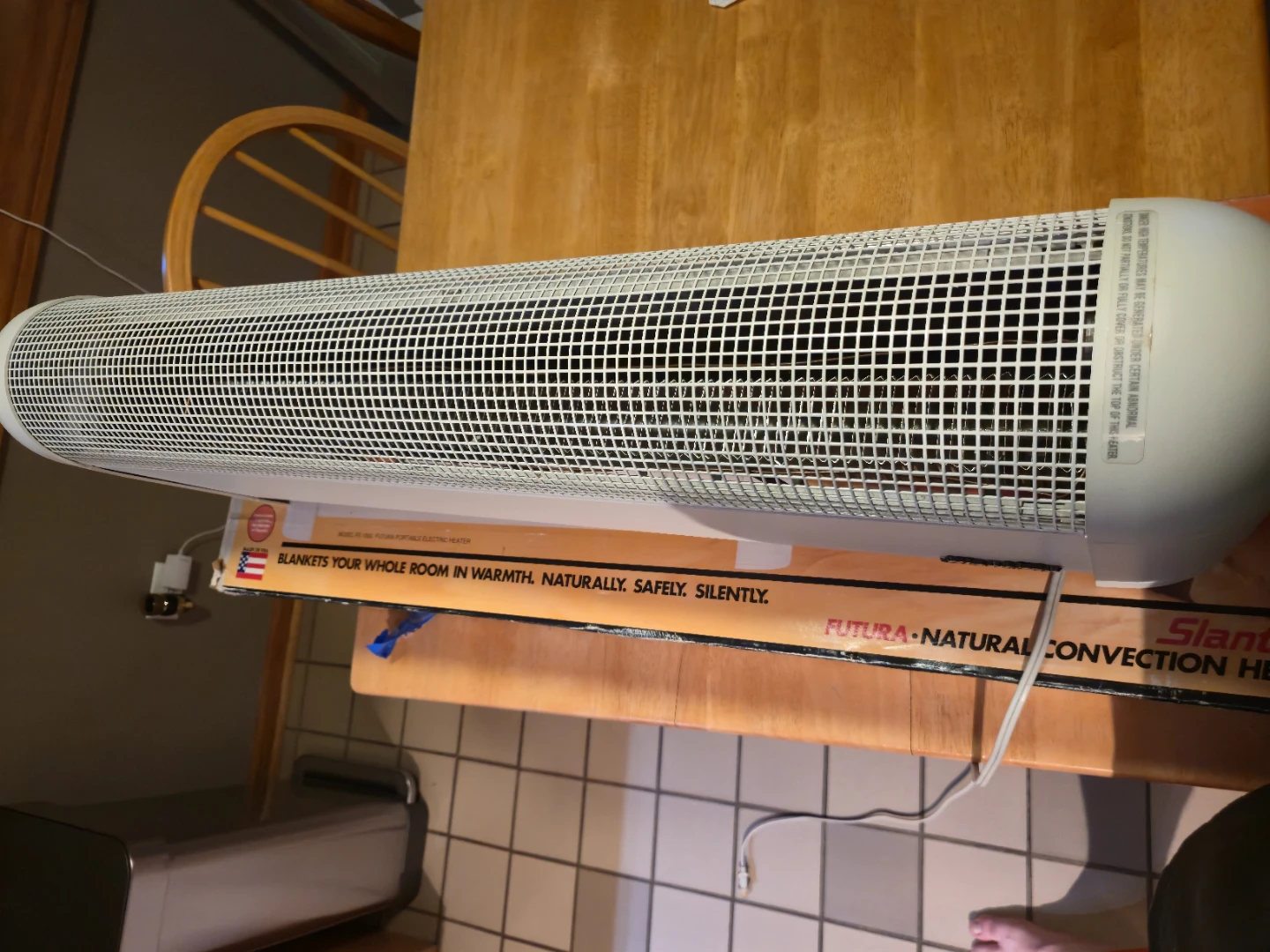 Slant/Fin Futura FE-1500 Electric Heater – 1500W – Works Great - photo 2