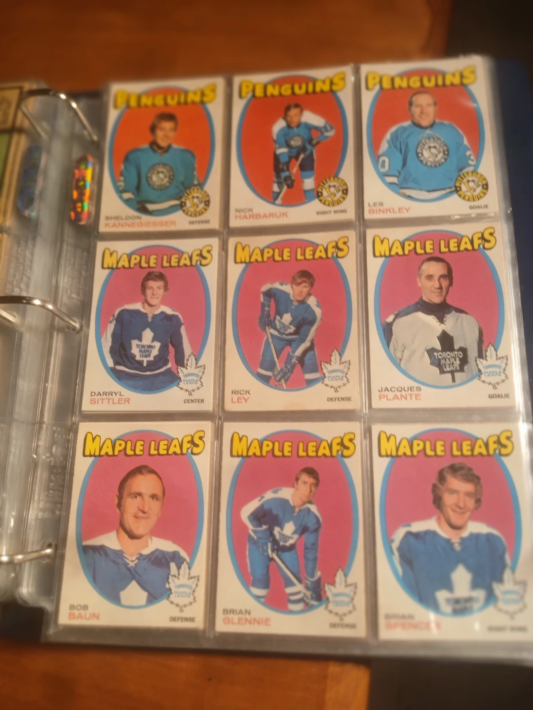 71-72 opeechee hockey card set for sale - photo 4