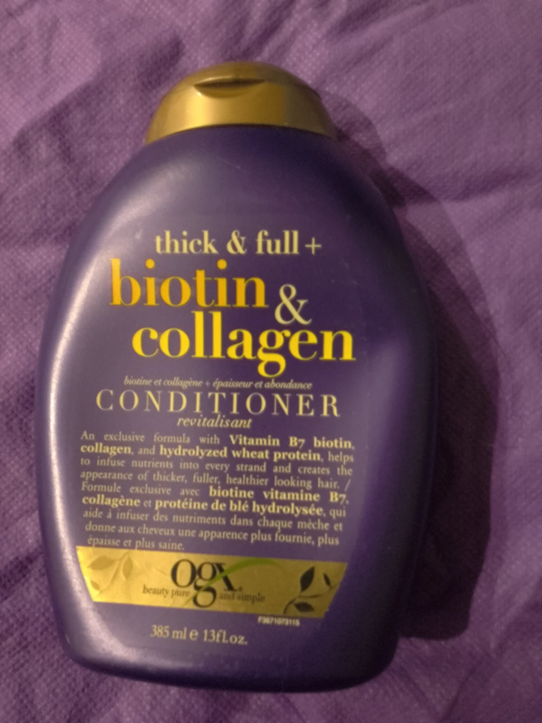 OGX Biotin & Collagen Conditioner 🏈