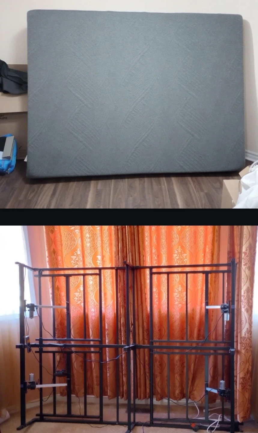 Adjustable Bed Base with Steel Frame (queen)