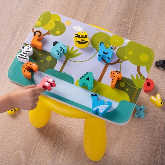 FAO Schwarz Learning Letters Animal Alphabet Board - 27 Pieces - photo 4