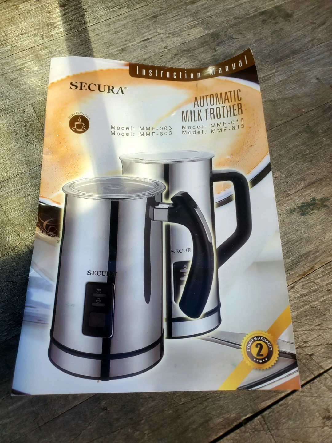 BRAND NEW - Secura Automatic Milk Frother - photo 3