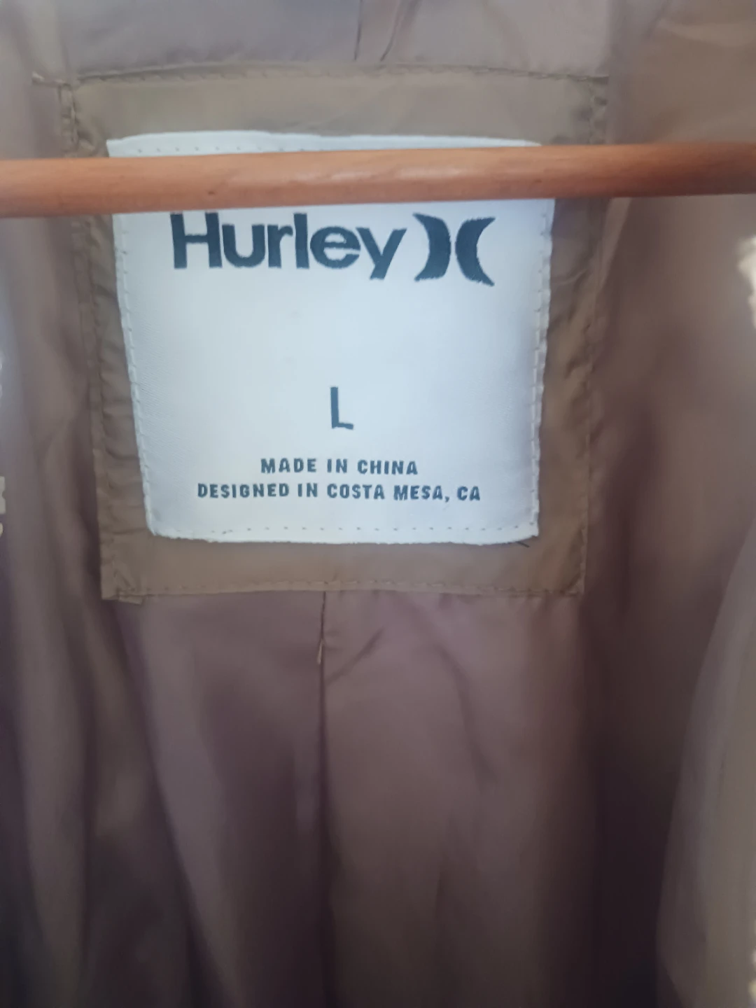 🏈 Hurley Sherpa Puffer Jacket - Size Large - photo 4