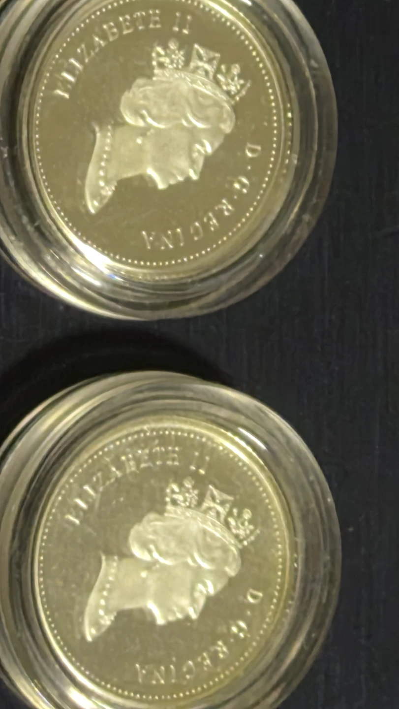2 Canadian 2000 Millennium 10 Cent Commemorative Coins - photo 3