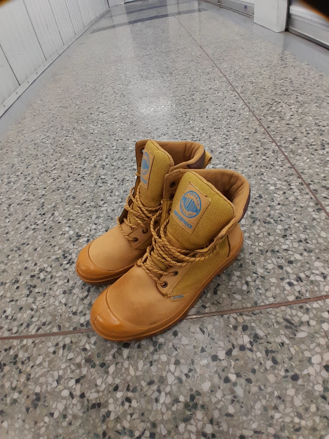 Palladium Waterproof Boots - Tan Men's Size 7 - photo 3