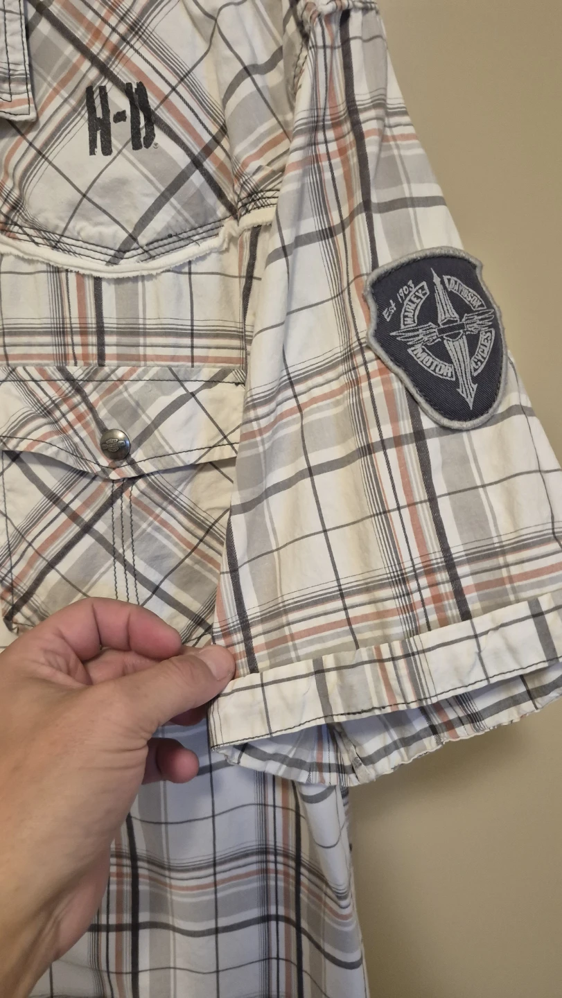 Harley-Davidson Plaid Shirt - photo 3