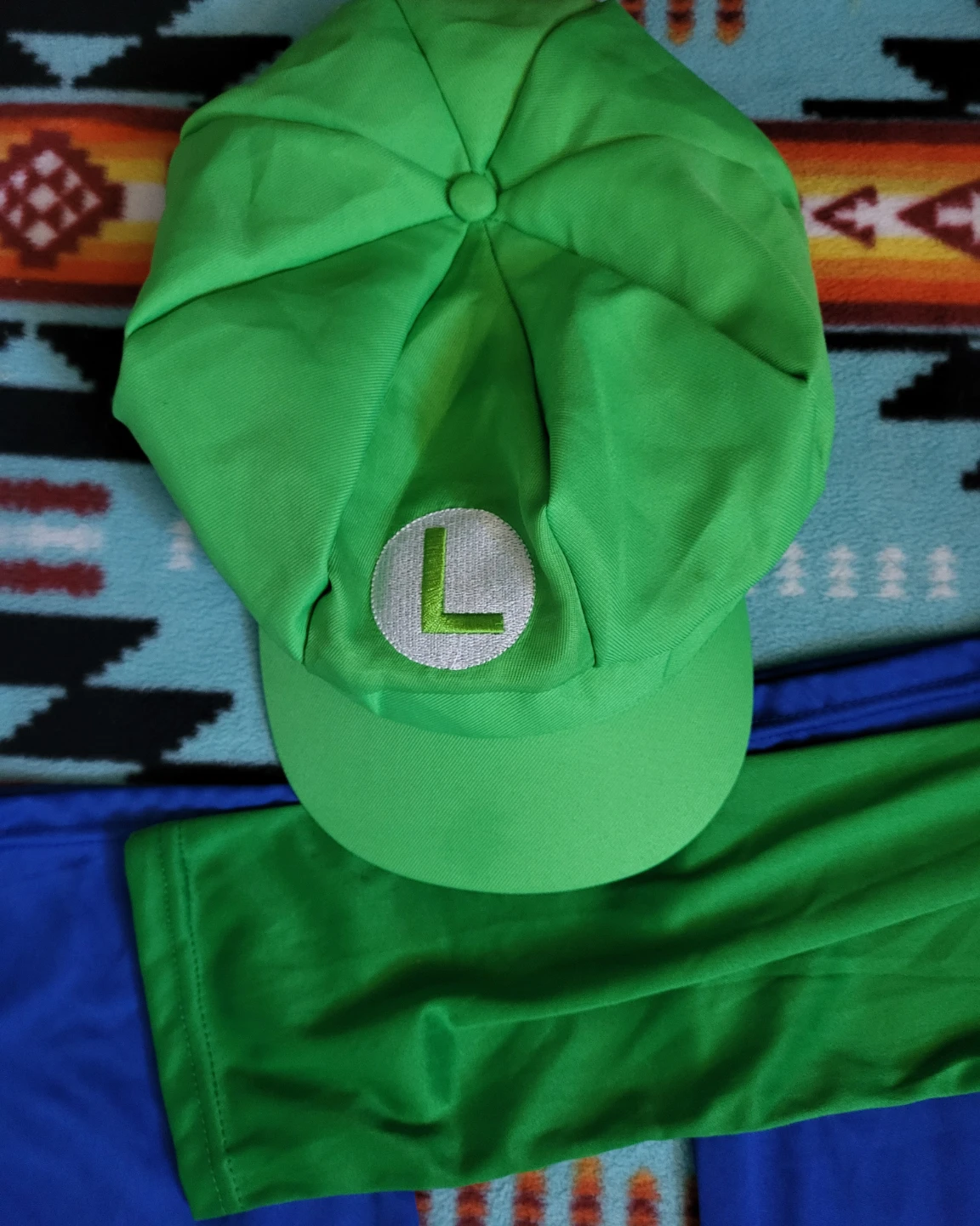 New Luigi Costume with Hat - photo 2