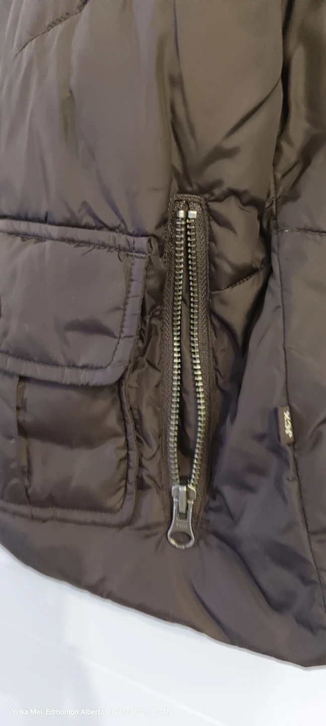 Jacob Connexion Puffer Vest - Brown - photo 4