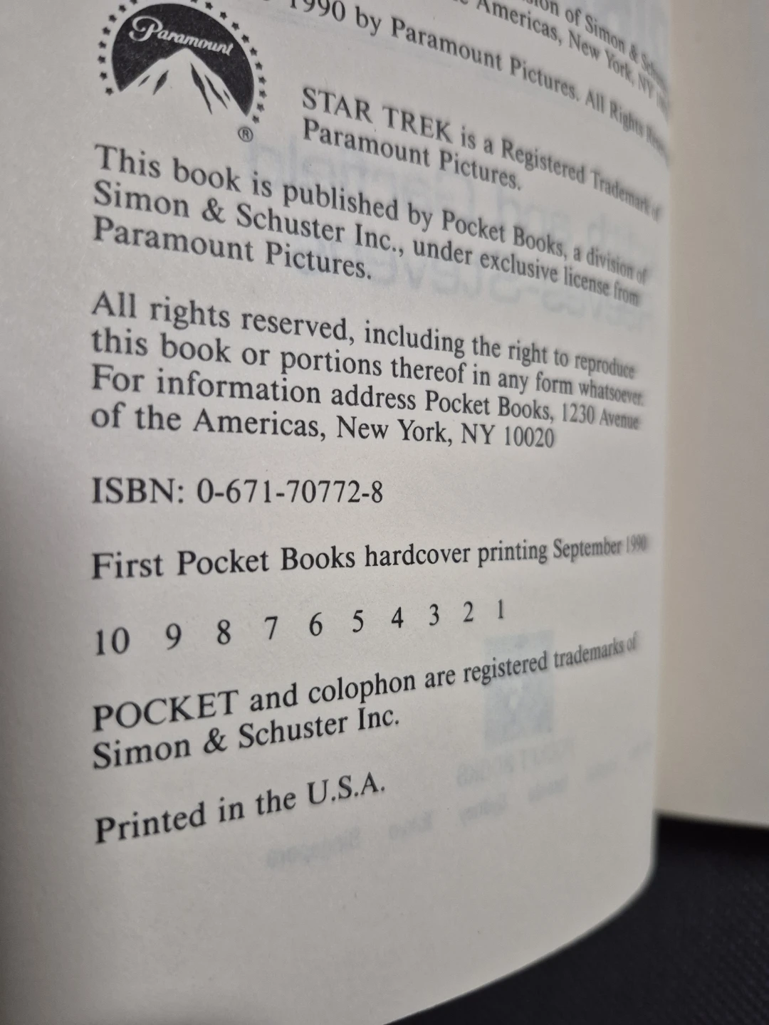 Prime Directive - Judith Reeves-Stevens (1st Edition - HC) - photo 4