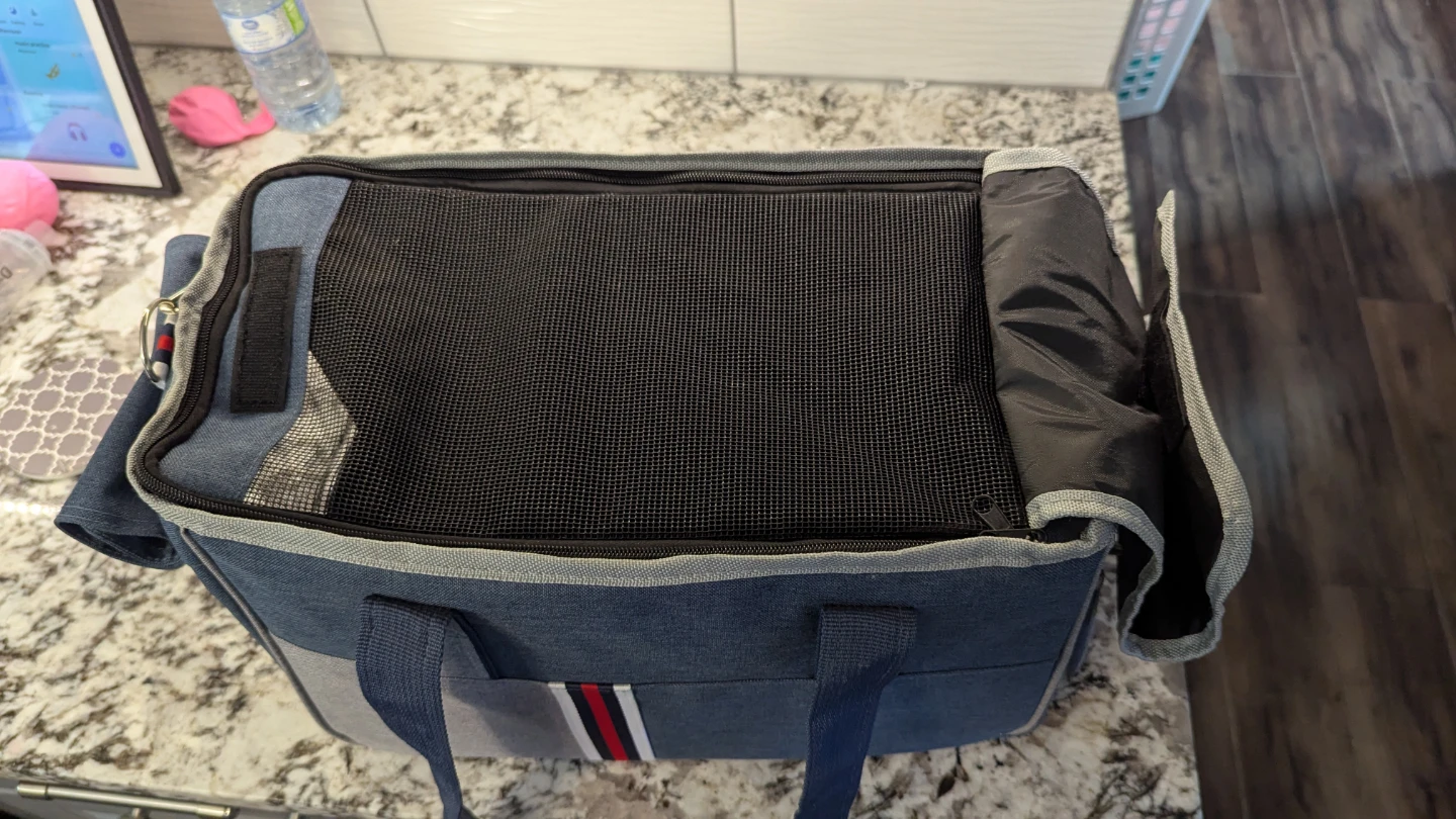 Denim Style Pet Carrier - photo 2