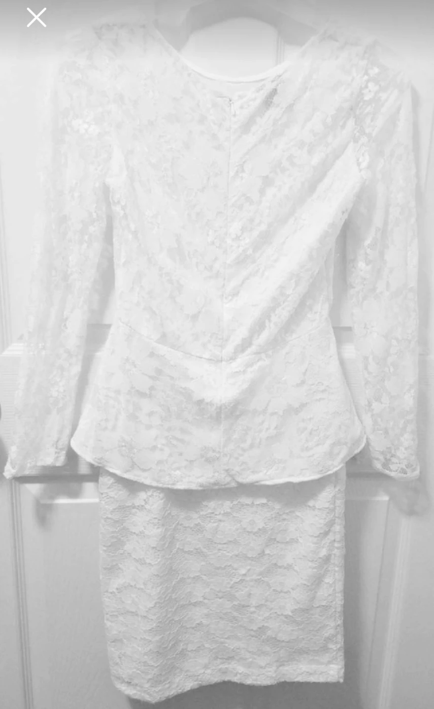 👗White Lace Coordinate Set - Size Small👗 - photo 2