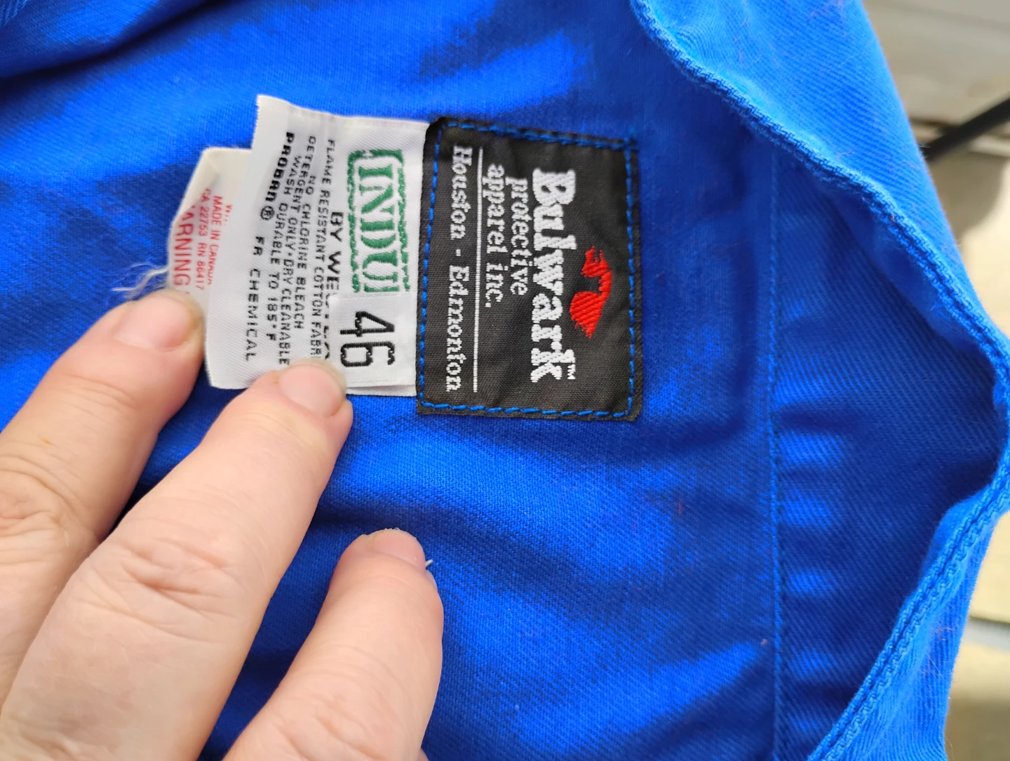 Bulwark Protective Apparel Coveralls Size 46 - photo 4