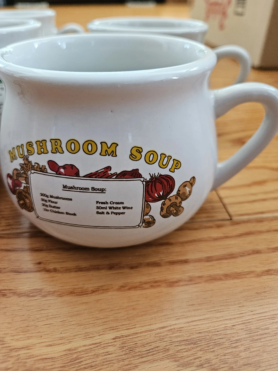 Set of 8 Soup Mugs with Recipes - photo 4