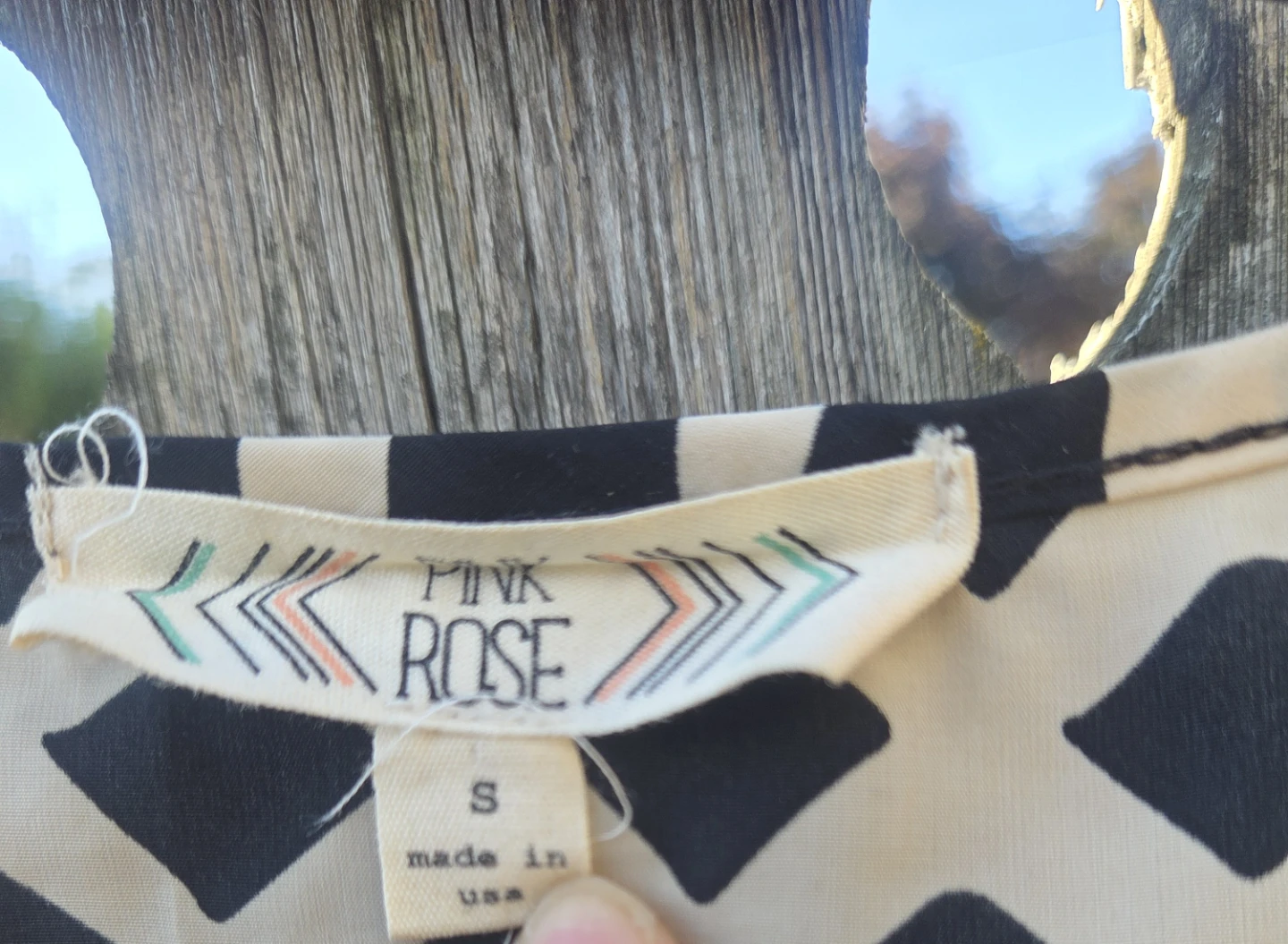 Pink Rose geometric print dress - photo 5