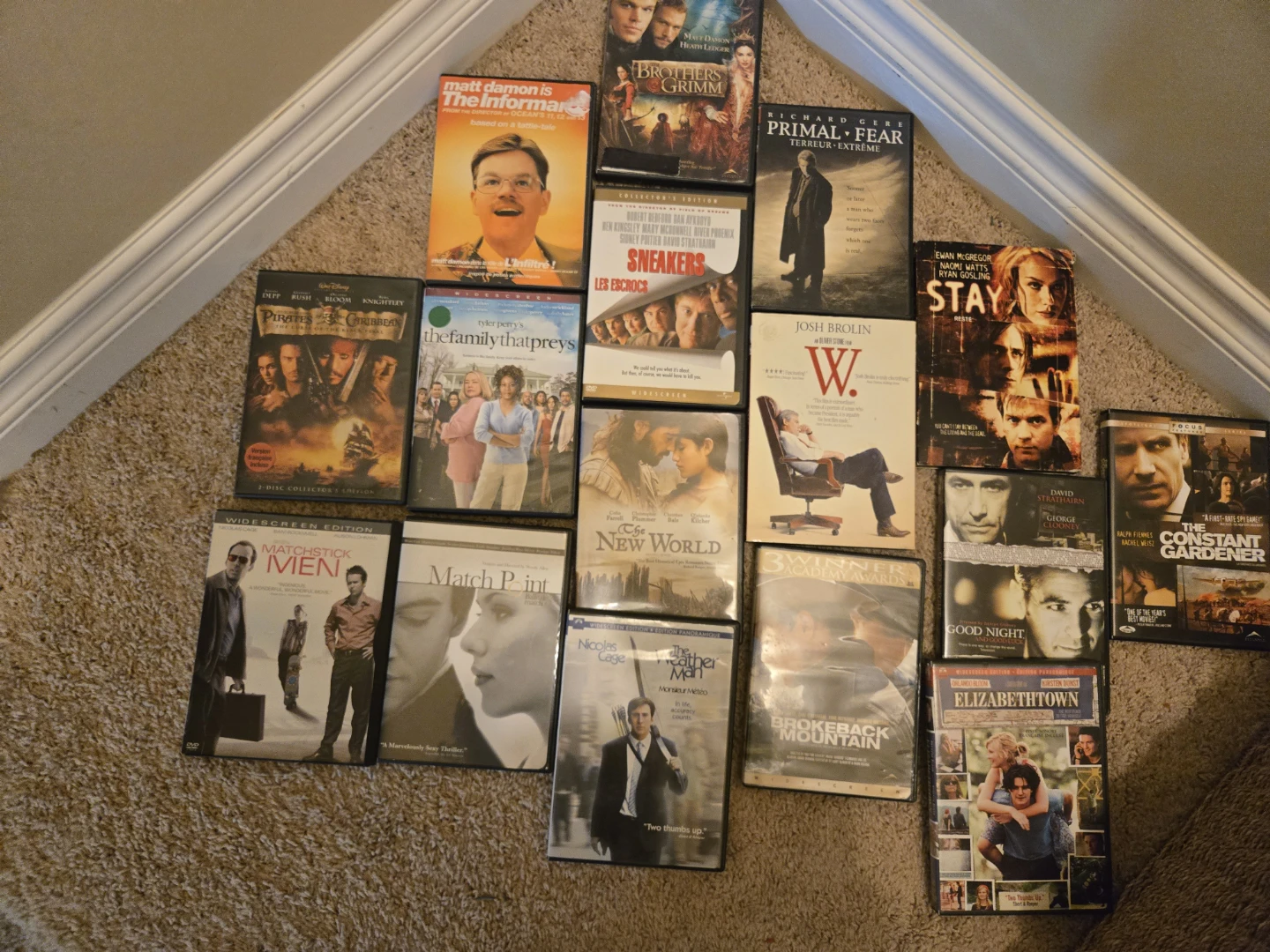 Collection of 15 Assorted DVD Movies