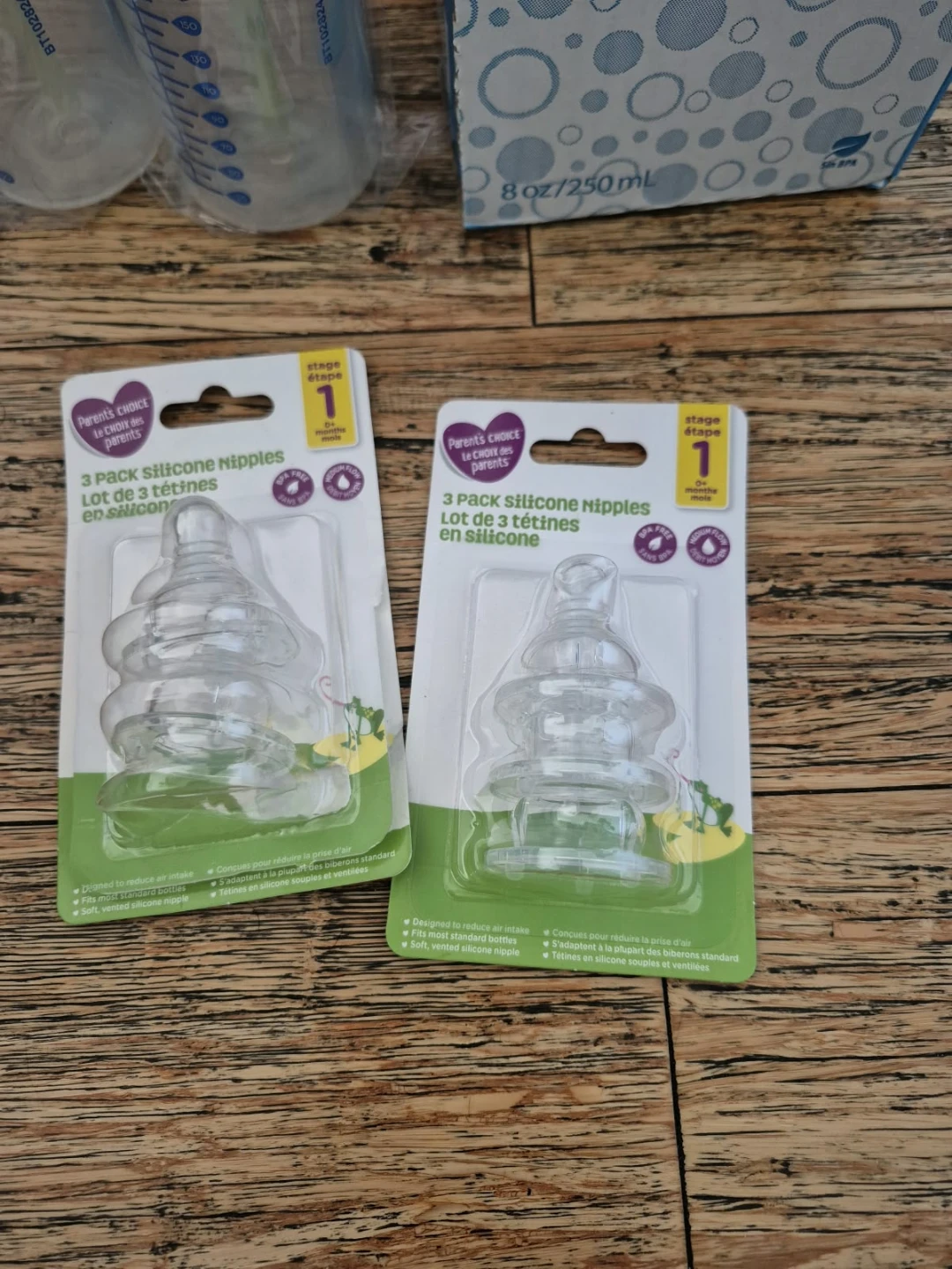Free with bottles
