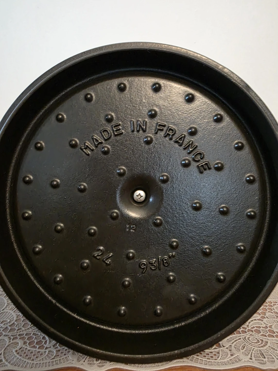 Staub La Cocotte 24cm 9.5" Red Cast Iron Dutch Oven - photo 2