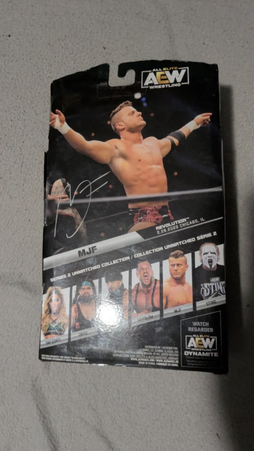 AEW Unmatched Collection MJF Series 2 Action Figure - photo 2