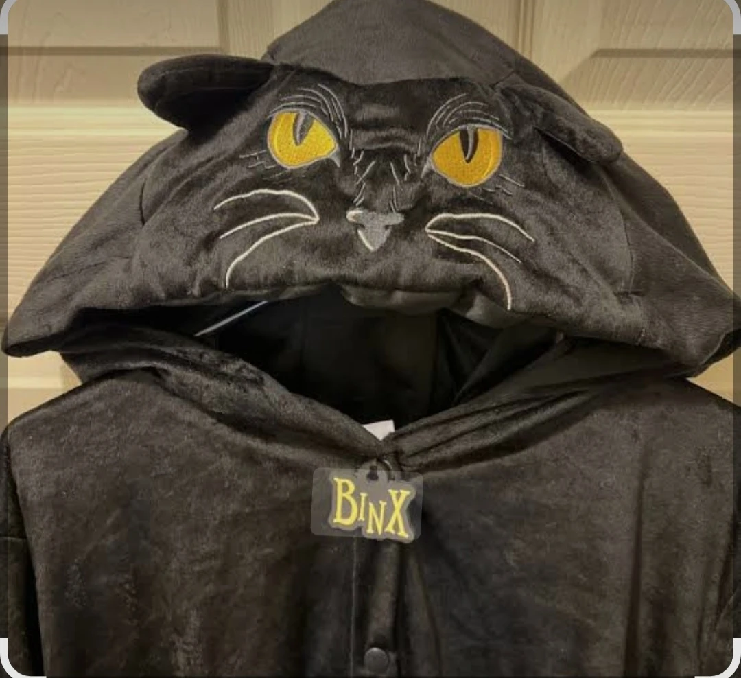 Hocus Pocus Binx Cat Costume Onesie - photo 2