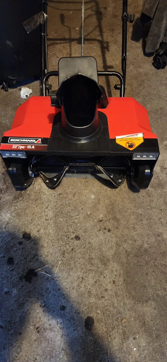 Benchmark 22-inch 15A Electric Snowblower