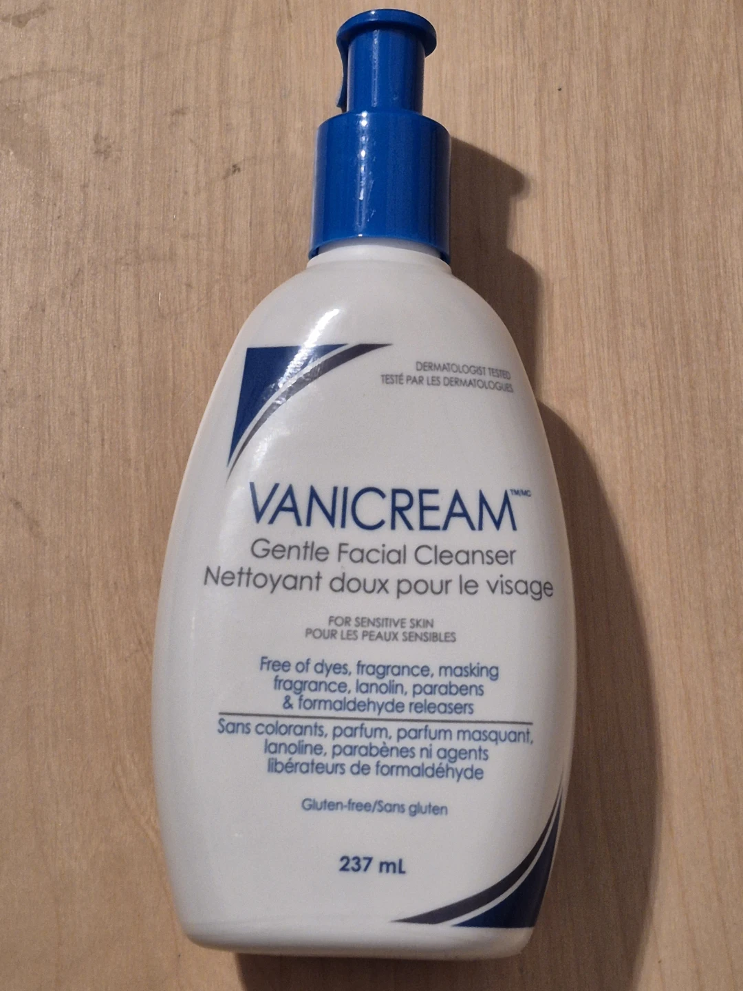 BNIB)Vanicream Gentle Facial Cleanser 237ml