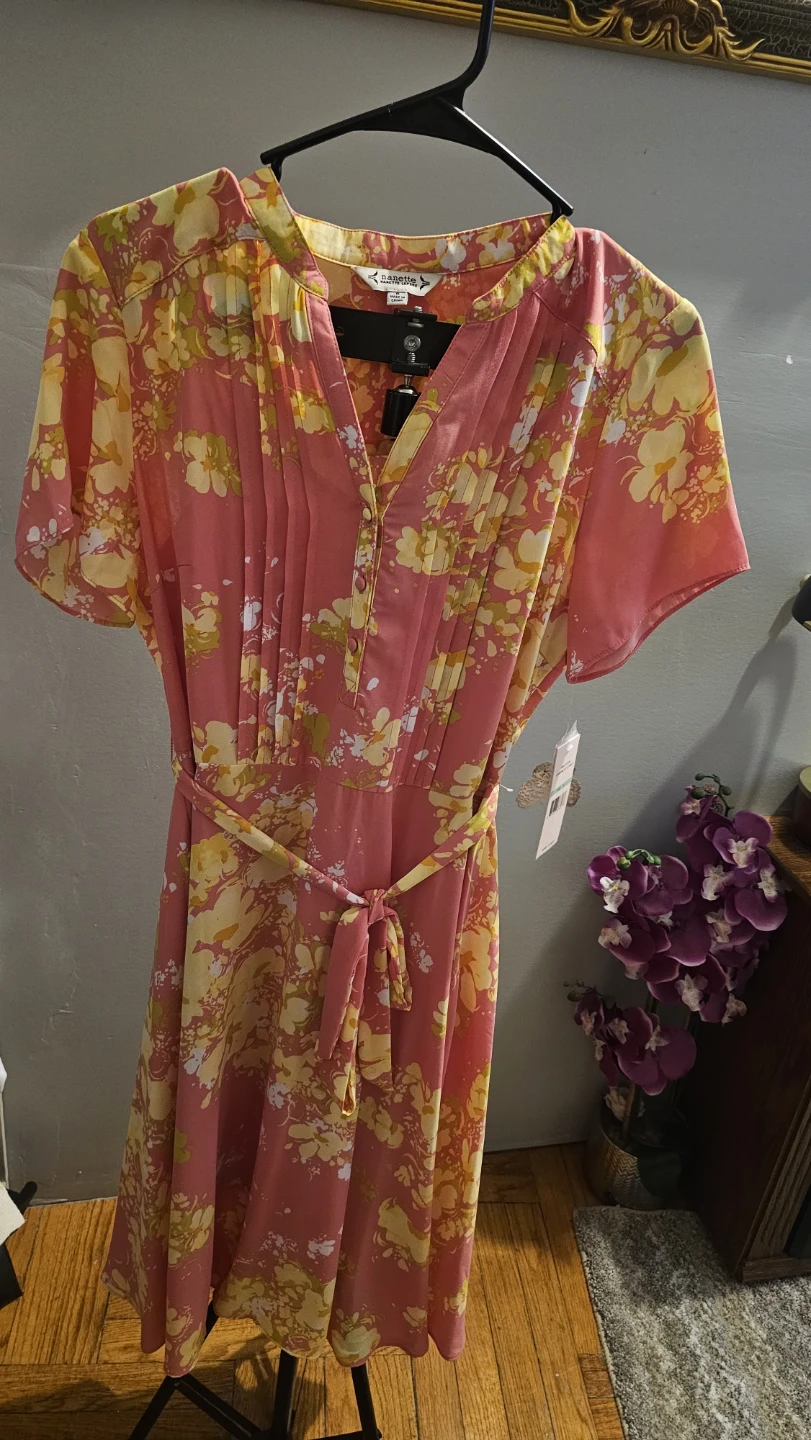 Nanette Lepore Floral Dress Size 8 - photo 2