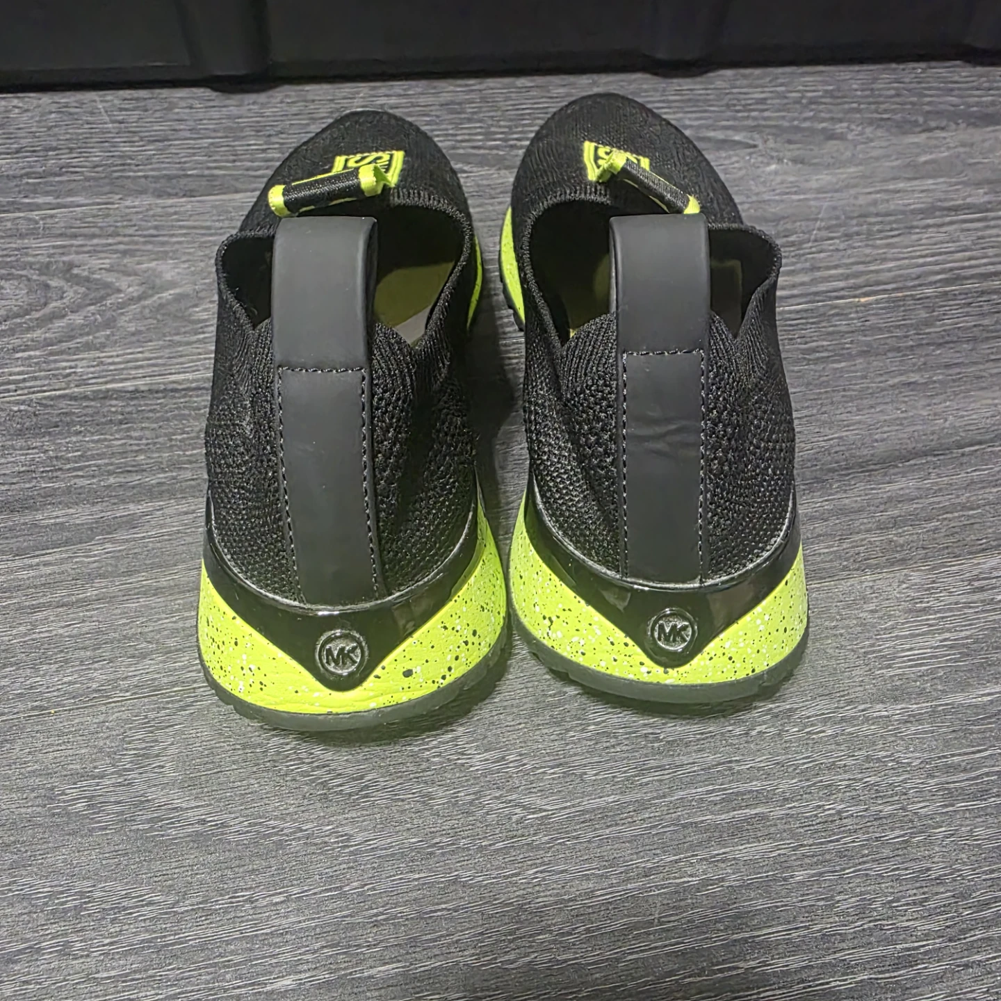 Michael Kors Miles Stretch Knit Slip-On Sneakers 8.5 - photo 4
