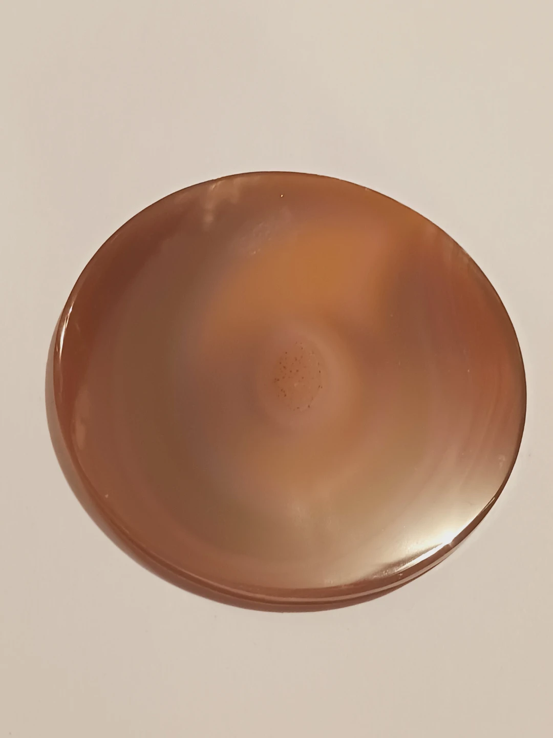 Brazilian Genuine Agate Stone Coaster. 4" - photo 3